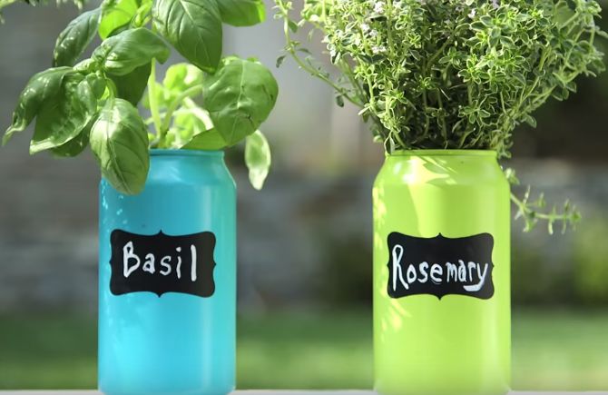 Ideias fantásticas para reutilizar latas de refrigerantes