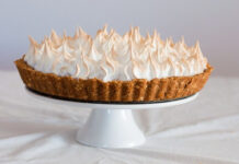 Tarte de limão merengada