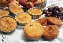 Bolinhos fofos de castanha
