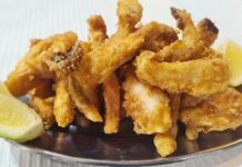 A melhor receita de choco frito á moda de Setúbal que já provei
