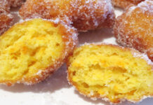 Sonhos de laranja fofinhos e deliciosos para a Páscoa