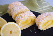 Torta de limão e coco tão fofa que se desfaz na boca