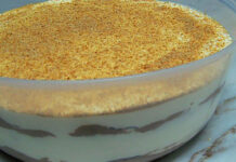 Doce em camadas (fácil de preparar, sai sempre bem e fica uma delícia)