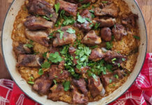 Arroz com Entrecosto no Forno (cheio de sabor e com um aroma tão bom)