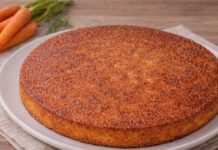 Tarte Rápida de Cenoura (fica húmida e sai sempre bem)
